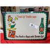 Image 2 : Vintage Fresh Up Freddy's Says 7 Up Placemat. In Very Good Condition. 15.5"w x 10.5" H