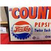 Image 2 : Vintage Pepsi Cola Listen to Counterspy Radio Thriller Poster 20' w x 9" h