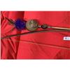 Image 2 : Tribal Bow and Arrow Set. 55" L In Very Good Condition. Nice Decorative Piece