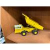 Image 2 : Vintage ERTL International Steel or Metal Dump Truck with Hydraulic Lift.Good Working Condition. 12"