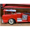 Image 2 : Vintage Battery Operated Made in Japan Fire Truck by Fun Mate