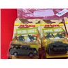 Image 2 : 3 Majorette Diecast Army Cars and Men still in the Packages