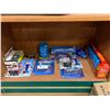 Image 1 : Richard Petty Shelf Lot of Diecast cars and Other Collectibles etc