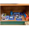 Image 1 : Richard Petty Shelf Lot of Diecast cars and Other Collectibles etc