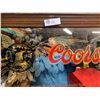 Image 2 : Vintage Coors Advertising Mirror 26" L x 16" H