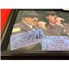 Image 2 : A Pair of Blues Brothers Tickets From the River Rock Show Theatre Autographed Nicely Framed