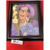 Image 1 : A Pair of Dame Edna Tickets. Nicely Framed with Photo