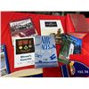 Image 2 : Lot of Military Books and Elks or Fraternal Hats. Etc