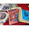 Image 2 : Shelf Lot of Sheet Music Books Advertisment a Fosters & Lager Clock That Needs Repair