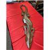 Image 1 : Decorative Wooden Iguana 39" L x 8" w