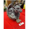 Image 2 : Resin Gargoyle Statue 10" h x 9" w