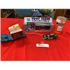 Image 1 : A Matchbox Dallas Cowboys Semi Truck and Trailer Race Car. Vintage Shoe Xolouring Book and a 1974 Le