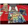 Image 2 : Lot of Tarzan Comics , A Scotch Whiskey Decanter and a Christmas Decorative Plate