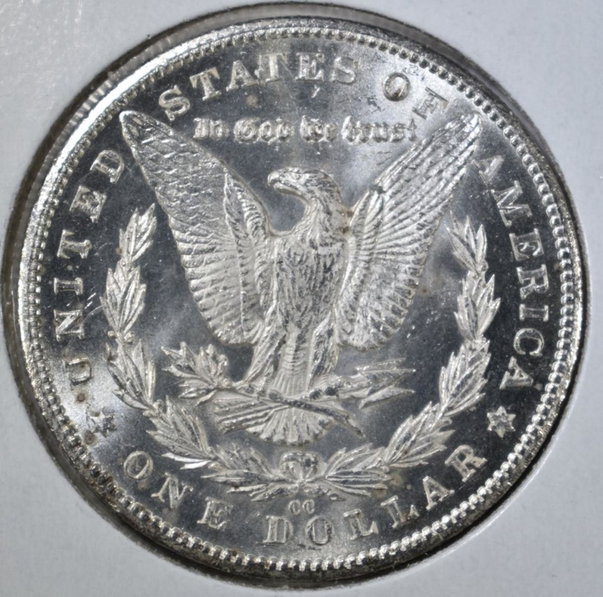 1884-CC Morgan Silver Dollar – Uncirculated Gem BU Coin From Original Bank Bag