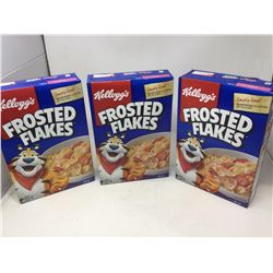 Lot of Kellogg's Frosted Flakes (3 x 425g)