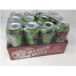 Case of Beaver Buzz Green Tea Energy (12 x 473ml)