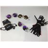 Image 1 : Lot of Sunglasses and Eyewear Cords & Carry Bags