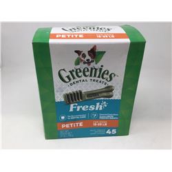 Greenies Fresh- Petite Size for Dogs 15-25lbs (45ct)