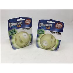 Chuck It Pro LX Max Glow Flex Ball (2 Medium Balls)