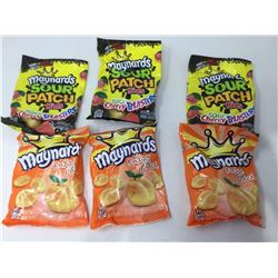 Lot of Assorted Maynards Candy (6 x 185g)