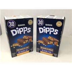 Quaker Dipps Assorted Granola Packs (2 x 30)