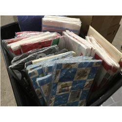 Lot of Assorted Table Cloths