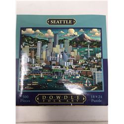 Seattle 500 Piece Puzzle (18 x 24)