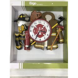 Ergo Quartz Firefighter Clock