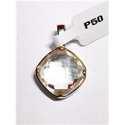 Crystal(5.7ct) Pendant, Suggested Retail Value $100