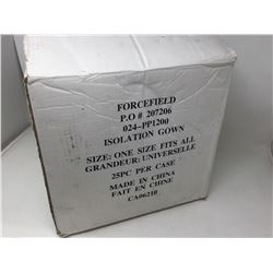 Case of Isolation Gowns