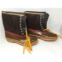 MensRubber Steel Shank Boots- size 10