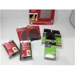 Lot of Ace Sanding Papers-Assorted