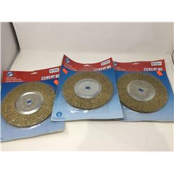 Set of 3 Wire Brush