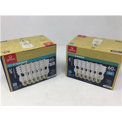 Globe EnerSaver60 W Bulbs ((2 x 6)