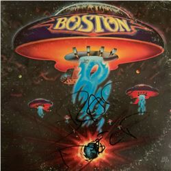 Signed Boston Boston Album Cover