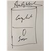 Image 1 : Signed Andy Warhol Campbell’s Soup Sketch