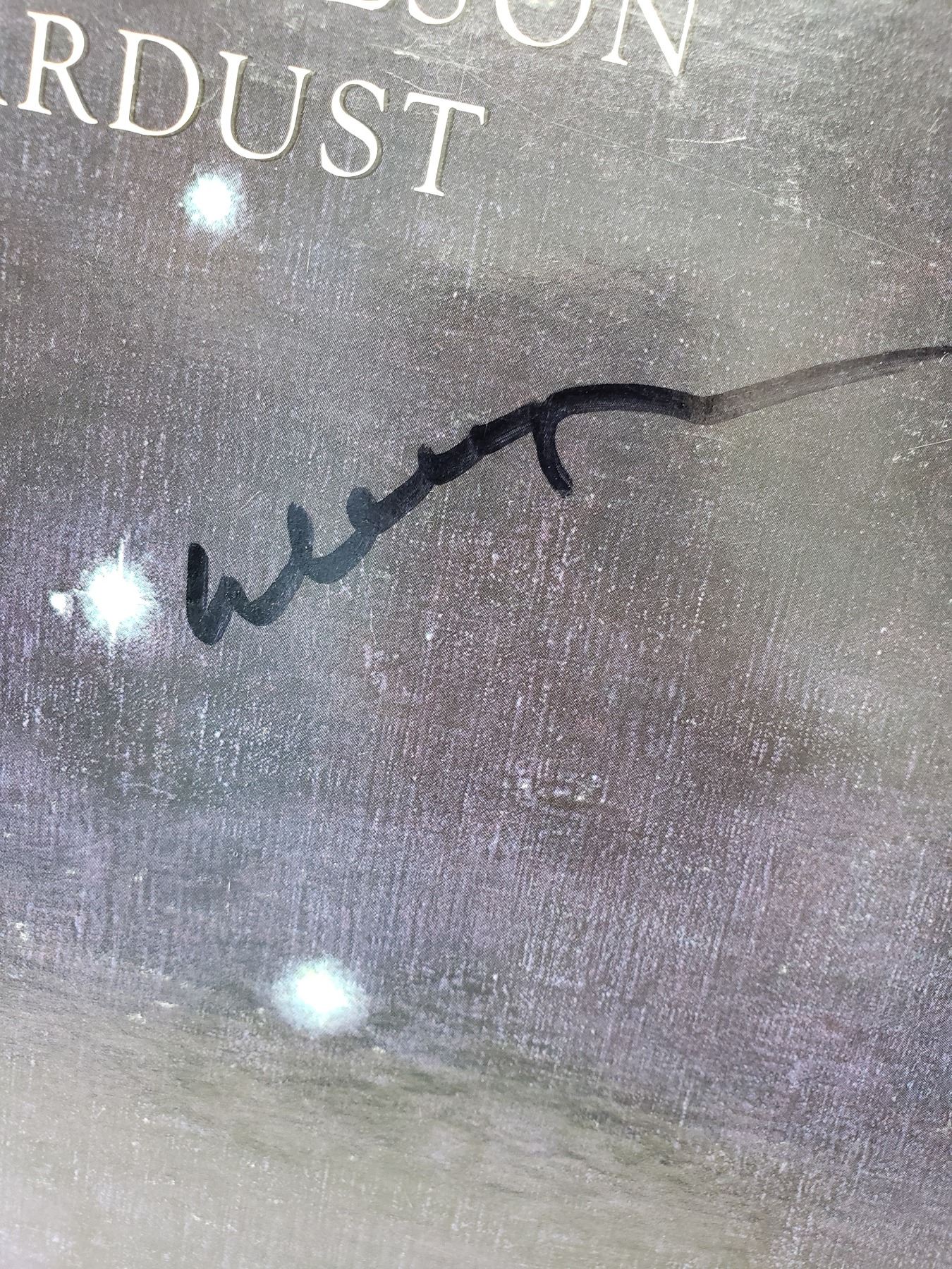 Signed Willie Nelson Stardust Album Cover