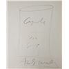 Image 1 : Signed Andy Warhol Campbell’s Pea Soup Sketch