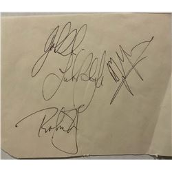 Led Zeppelin Autographs