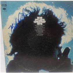 Signed Bob Dylan’s Greatest Hits Album Cover