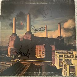 Signed Pink Floyd Animals Album Cover