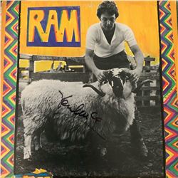 Signed Paul McCartney, Ram Album Cover