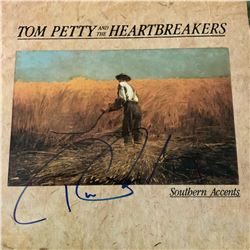 Signed Tom Petty Southern Accents Album Cover