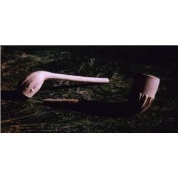 Clay Pipes. Two different linear design