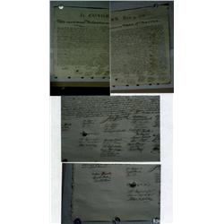 Declaration of Independence. Unrecorded