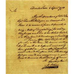 Button Gwinnett: Signer and Debtor. A.L