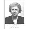 Image 1 : Bess Truman. Photo signed To Eddie and