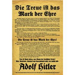 Man of German Loyalty. Another broadsid