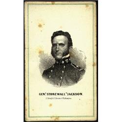 Confederate Gen. Stonewall Jackson. Car