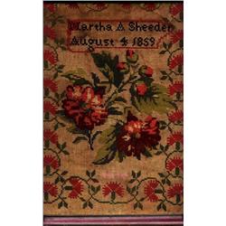 Antebellum Needlepoint. Early American 